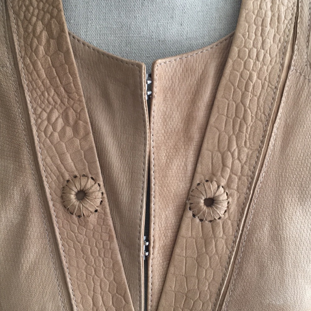 Escada Designer Leather Jacket - image 5